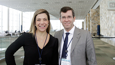 Ana Paula Cardoso e Fábio Schutz na ASCO GU 2020